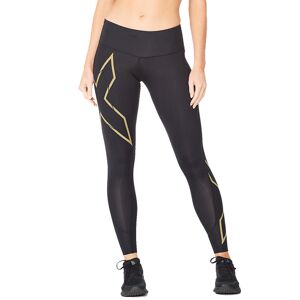 2XU Light Speed Mid-Rise Compression Women's Tights - AW23 - Black - Size: X Small