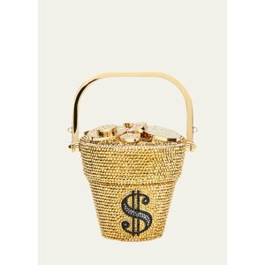Judith Leiber Couture Khloe's Pot of Gold Minaudiere  - CHAMPAGNE MULTI