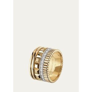 Boucheron Quatre Radiant Ring with Diamonds  - Size: 58-FR (8.25 US)