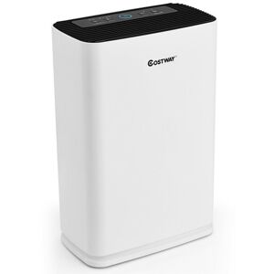 Costway 800 sq. ft Air Purifier True HEPA Filter Carbon Filter Air Cleaner Home Office