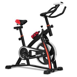 Costway Household Adjustable Indoor Exercise Cycling Bike Trainer with Electronic Meter