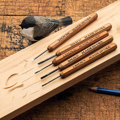 Garrett Wade Micro-Carving Tool Set