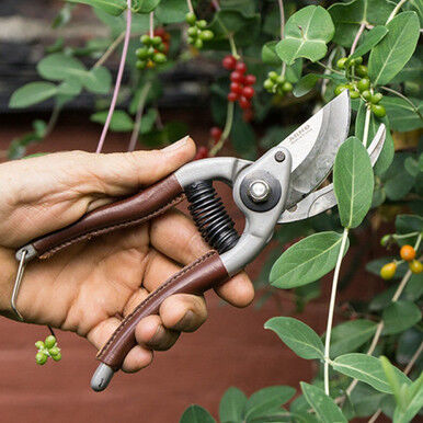 Garrett Wade Leather Grip Trim Pruner