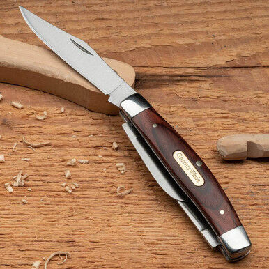 Garrett Wade Whittlers 3-Blade Pocket Knife