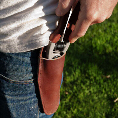 Garrett Wade Leather Belt Holster (Bypass Pruner)