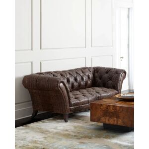 Old Hickory Tannery Fritz Tufted-Leather Sofa