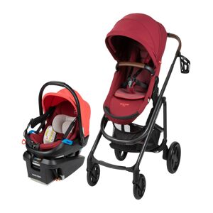 Maxi-cosi Tayla Travel System Strollers with Coral Xp - Unisex - Essential Red