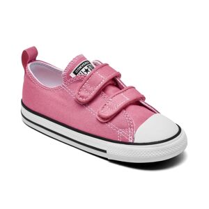 Converse Toddler Girls Chuck Taylor All Star 2V Ox Stay-Put Closure Casual Sneakers from Finish Line - Female - PINK - Size: 10