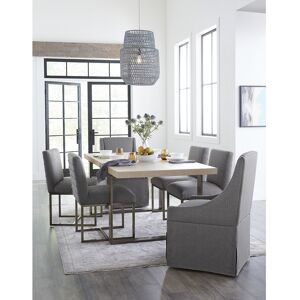 Universal Modern 7pc Dining Set (Table, 4 Side Chairs, & 2 Dining Chairs)
