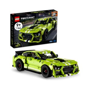 Lego Technic Ford Mustang Shelby GT500 Model Building Kit, Pull-Back Drag Race Car Toy, 544 Pieces