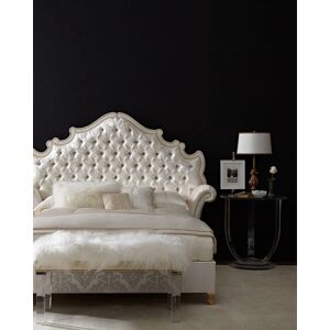 Haute House Daniella Tufted Queen Bed - IVORY
