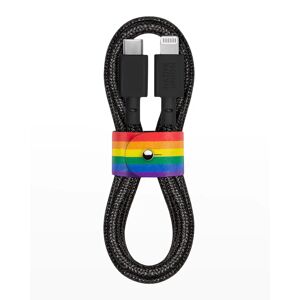 Native Union C Lightning Belt Cable (Pride Edition) - Charcoal