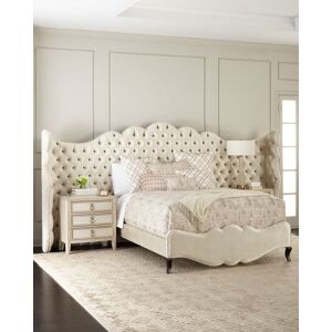 Haute House Adelie Queen Bed - Size: QUEEN BED - PEARL