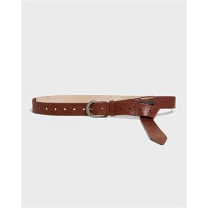 Brunello Cucinelli Textured Leather Belt - Size: SMALL - C6651 COGNAC