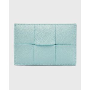 Bottega Veneta Intrecciato Leather Card Case - PALE BLUE