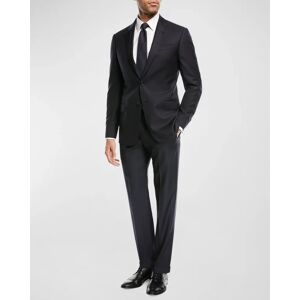 Emporio Armani Super 130s Wool Two-Piece Suit - Size: 48S EU (38S US) - NAVY