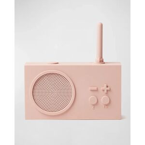 Lexon Design Tykho 3 FM Radio and Bluetooth Speaker - PINK