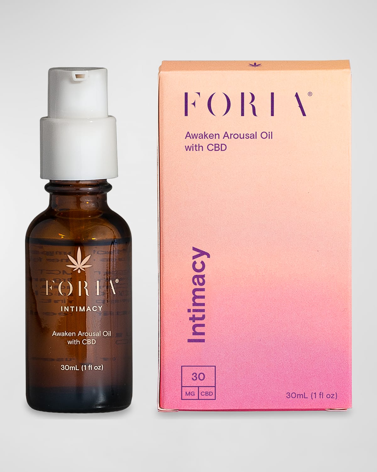 Foria 1 oz. Intimacy Awaken Arousal Oil with CBD - Size: unisex