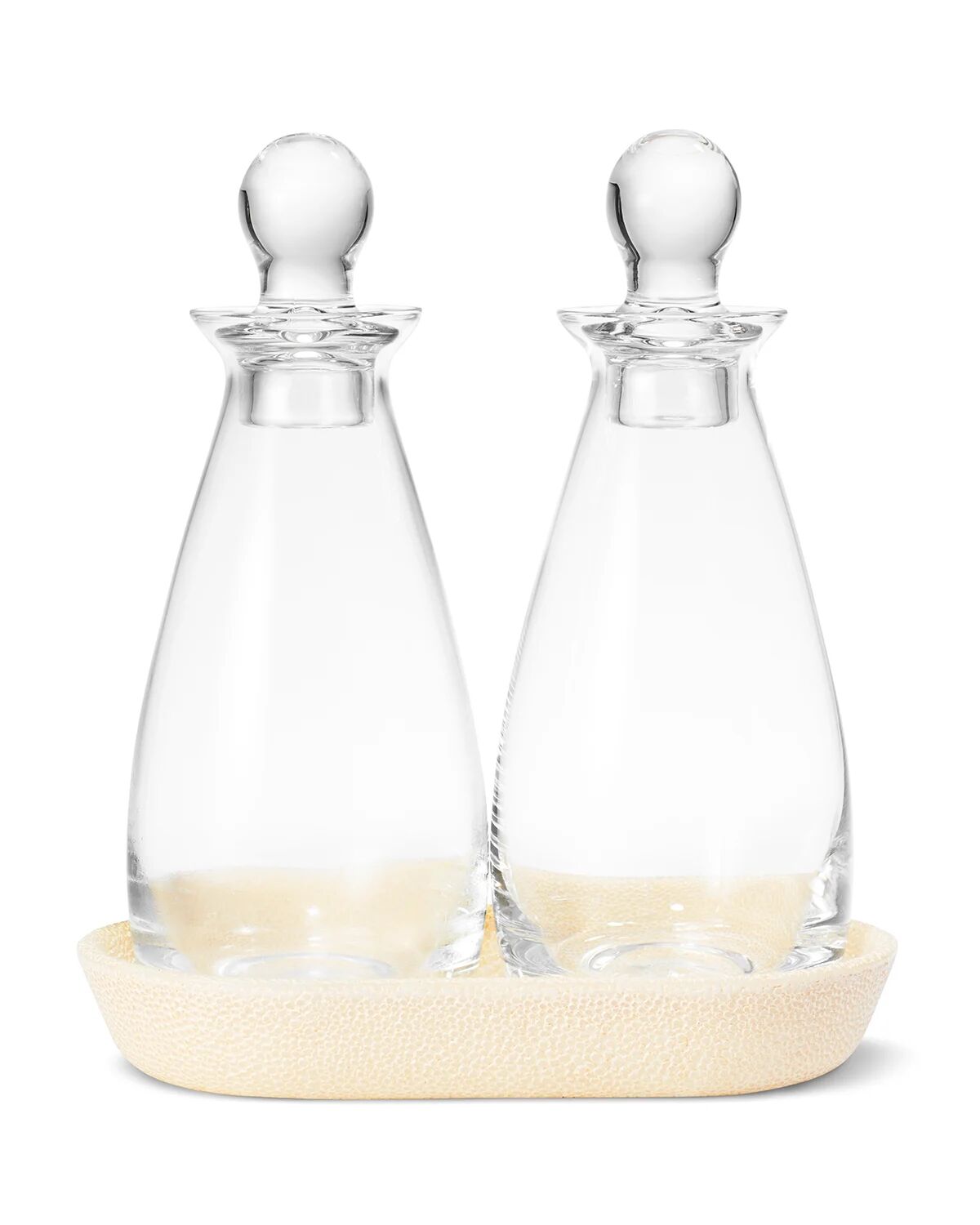 AERIN Shagreen Oil and Vinegar Bottle Set - Size: unisex