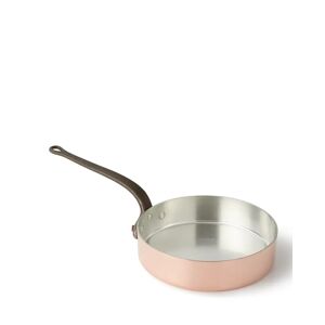 Duparquet Copper Cookware Solid Copper Saute Pan with Silver Lining