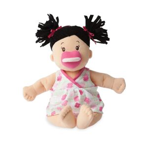 Manhattan Toy Kid's Baby Stella Doll with Black Pigtails