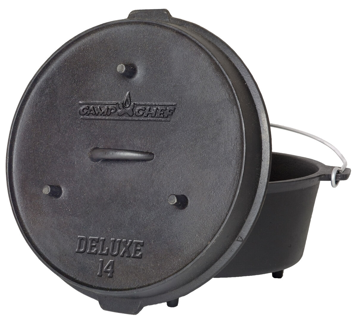Camp Chef 14" Cast Iron Deluxe Dutch Oven