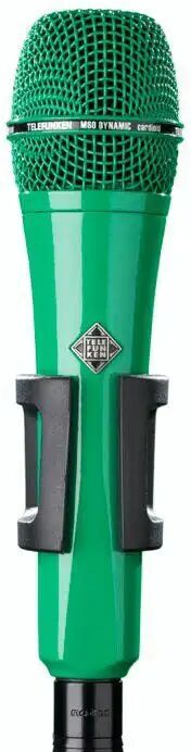 Telefunken USA Custom Shop M-80 Dynamic Handheld Microphone (Green)