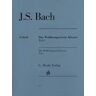 Hal Leonard Bach -The Well-Tempered Clavier - Revised Edition