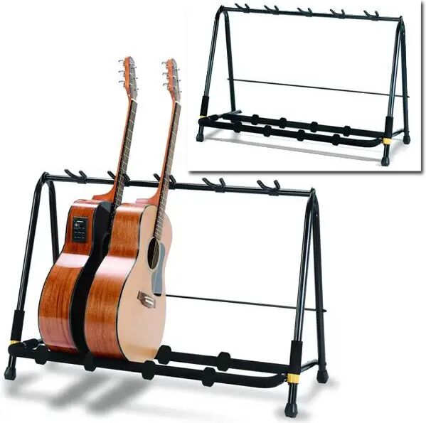 Hercules GS525B Rack Style Guitar Stand - Displays 5 Guitar