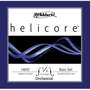 D'Addario H610M Helicore Double Bass Strings