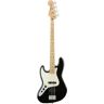 Fender Player Jazz Bass Left-Handed Bass Guitar (Black, Maple Fretboard)