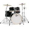 Gretsch Energy 5-Piece Drum Set w/ Hardware and Zildjian Cymbals (Black)