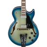 Ibanez GB10EM George Benson Hollow Body Electric Guitar (Jet Blue Burst)