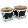 Latin Percussion LP200XF Fiberglass Bongos (Black)