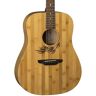 Luna Guitars Woodland Bamboo Dreadnought Acoustic Guitar