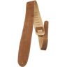 Perri's 2 1/2" Soft Suede Natural Guitar Strap