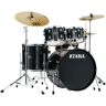 TAMA Imperialstar 5-Piece Complete Drum Set w/ Meinl HCS Cymbals - 22" Bass (Hairline Black)