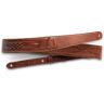 Taylor 2" Vegan Leather Guitar Strap - Medium Brown