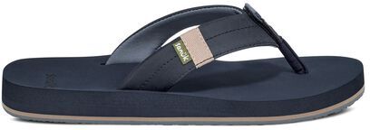 Sanuk Men's Ziggy Switchfit Sandals in Navy, Size 9