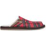 Sanuk Men's You Got My Back St Plaid Chill Slip-On Shoes Boots in Crimson, Size 10