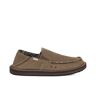 Sanuk Men's Sidewalk Surfer ST Hemp Slip-On Shoes in Canteen, Size 10