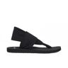 Sanuk Women's Sling ST Sandals in Black, Size 6