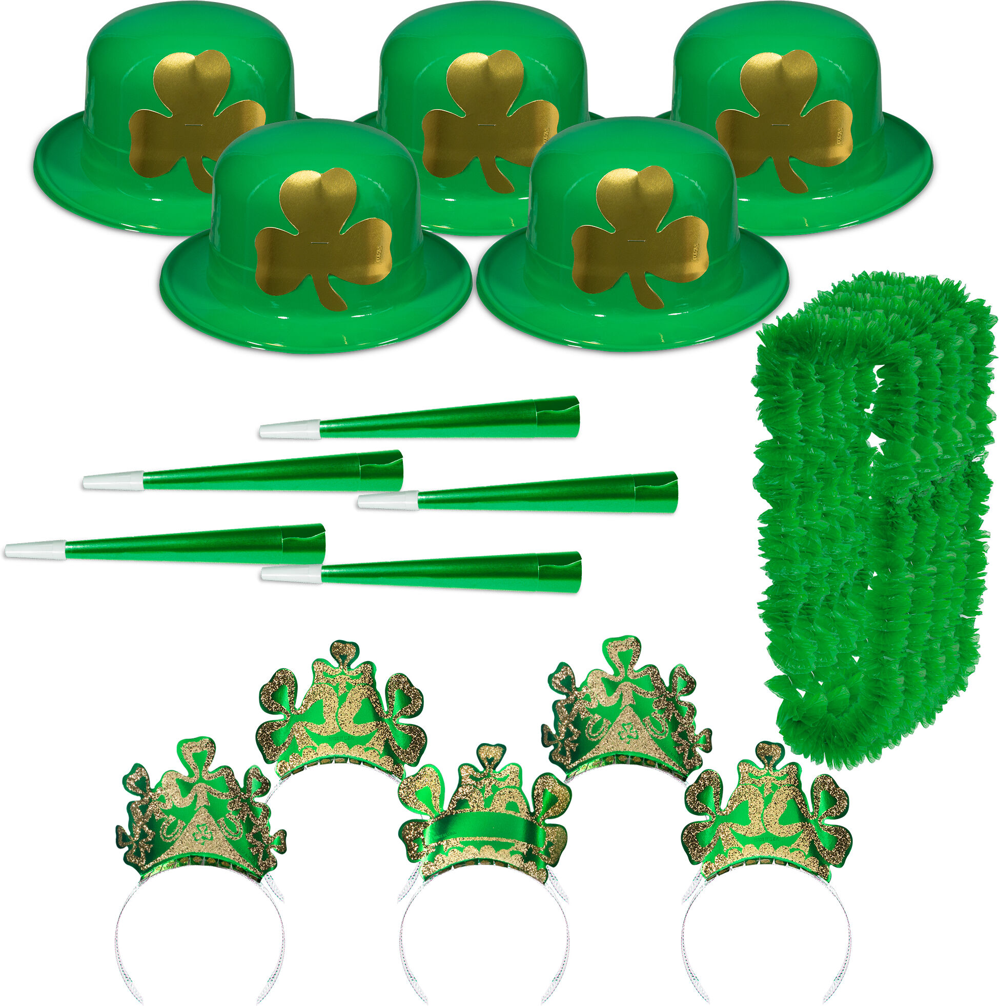 St. Patrick's Day Party Kit for 50 by Windy City Novelties