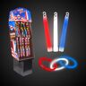 Patriotic Glow Retail Floor Display by Windy City Novelties