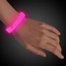 Pink Triple Wide 9" Glow Bracelets by Windy City Novelties