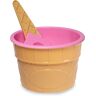 Pink Ice Cream Bowl & Spoon Sets by Windy City Novelties