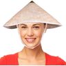 Straw Asian Hats - 12 Pack by Windy City Novelties