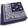 Navy Blue Cotton Bandanas by Windy City Novelties