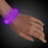 Purple Triple Wide Glow Bracelets by Windy City Novelties