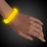 Yellow Triple Wide Glow Bracelets by Windy City Novelties